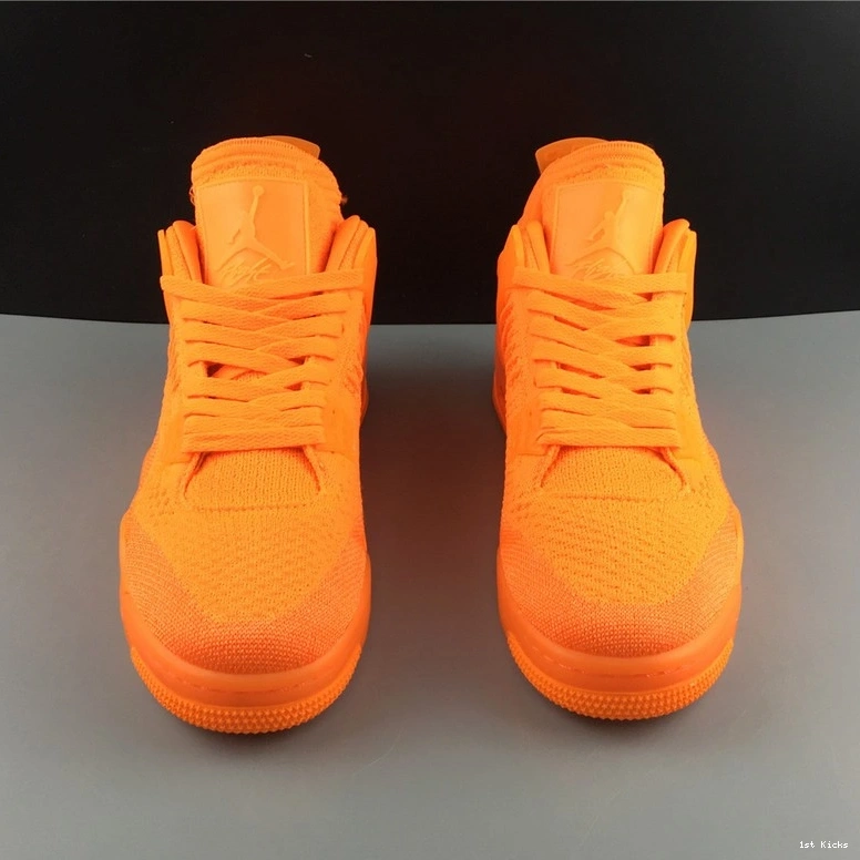 4 Flyknit AQ3559-800 Retro Jordan Orange 1015